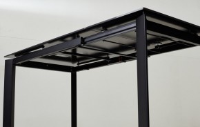 Стол CORNER 120 MATT BLACK MARBLE SOLID CERAMIC / BLACK, ®DISAUR в Верхней Салде - verhnyaya-salda.mebel24.online | фото 2