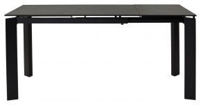 Стол CORNER 120 MATT BLACK MARBLE SOLID CERAMIC / BLACK, ®DISAUR в Верхней Салде - verhnyaya-salda.mebel24.online | фото 3