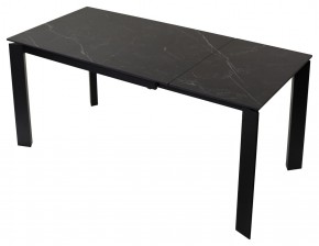 Стол CORNER 120 MATT BLACK MARBLE SOLID CERAMIC / BLACK, ®DISAUR в Верхней Салде - verhnyaya-salda.mebel24.online | фото 4