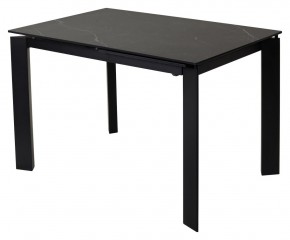 Стол CORNER 120 MATT BLACK MARBLE SOLID CERAMIC / BLACK, ®DISAUR в Верхней Салде - verhnyaya-salda.mebel24.online | фото 8