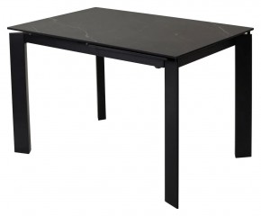 Стол CORNER 120 MATT BLACK MARBLE SOLID CERAMIC / BLACK, ®DISAUR в Верхней Салде - verhnyaya-salda.mebel24.online | фото 9