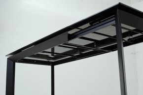 Стол CREMONA 180 KL-99 Белый мрамор матовый, итальянская керамика / черный каркас, ®DISAUR в Верхней Салде - verhnyaya-salda.mebel24.online | фото 13