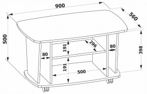 Стол журнальный СЖ-3 в Верхней Салде - verhnyaya-salda.mebel24.online | фото 3