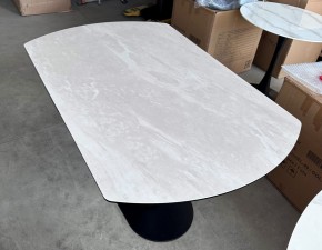 Стол KAI 140 TL-109 поворотная система раскладки, испанская керамика / Темно-серый / Черный, ®DISAUR в Верхней Салде - verhnyaya-salda.mebel24.online | фото 7