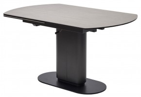 Стол KAI 140 TL-110 поворотная система раскладки, испанская керамика / Темно-серый / Черный, ®DISAUR в Верхней Салде - verhnyaya-salda.mebel24.online | фото 1