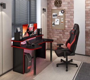 Стол компьютерный Домино Lite СКЛ-Игр140+НКИЛ140 в Верхней Салде - verhnyaya-salda.mebel24.online | фото 2