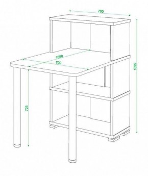 Стол компьютерный Домино СБ-10М3 в Верхней Салде - verhnyaya-salda.mebel24.online | фото 4