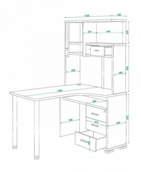 Стол компьютерный Домино СР-130 в Верхней Салде - verhnyaya-salda.mebel24.online | фото 5