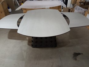 Стол LORENS 150 TL-58 поворотная система раскладки, испанская керамика / Темно-серый, ®DISAUR в Верхней Салде - verhnyaya-salda.mebel24.online | фото 2