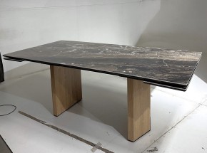 Стол МОЦАРТ 200 AMADEUS POLISHED, керамика / Дуб монтана М-City в Верхней Салде - verhnyaya-salda.mebel24.online | фото 7