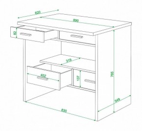 Стол письменный Живой дизайн СК-12 в Верхней Салде - verhnyaya-salda.mebel24.online | фото 2