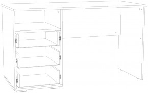 Стол письменный НМ 041.40 "Банни" (Бисквит) в Верхней Салде - verhnyaya-salda.mebel24.online | фото 5
