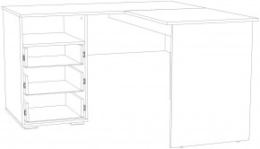 Стол письменный НМ 041.41 "Банни" (Бисквит) в Верхней Салде - verhnyaya-salda.mebel24.online | фото 5