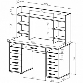 Стол письменный Остин-14Я в Верхней Салде - verhnyaya-salda.mebel24.online | фото 2