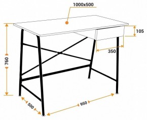 Стол письменный WD-12 в Верхней Салде - verhnyaya-salda.mebel24.online | фото 10