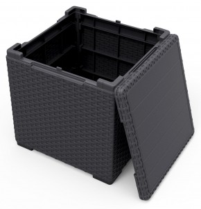 Стол с функцией хранения Виго (Vigo storage box) графит в Верхней Салде - verhnyaya-salda.mebel24.online | фото 3