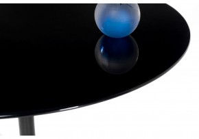 Стол стеклянный Tulip 90x74 black glass в Верхней Салде - verhnyaya-salda.mebel24.online | фото 2