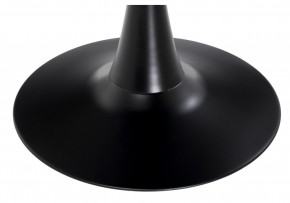 Стол стеклянный Tulip 90x74 black glass в Верхней Салде - verhnyaya-salda.mebel24.online | фото 3