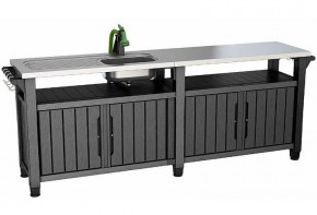 Столик для барбекю 415 Л (Unity Chef 415 L) графит в Верхней Салде - verhnyaya-salda.mebel24.online | фото 3