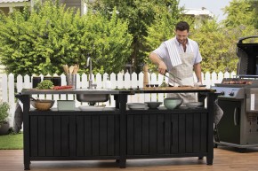 Столик для барбекю 415 Л (Unity Chef 415 L) графит в Верхней Салде - verhnyaya-salda.mebel24.online | фото 4
