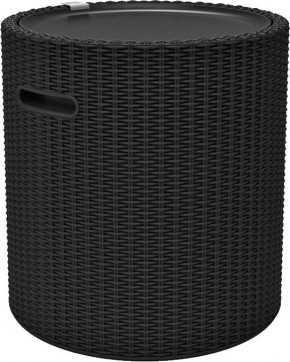 Столик-холодильник Кул-Стул (Cool stool) графит в Верхней Салде - verhnyaya-salda.mebel24.online | фото 2