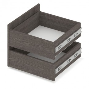 СТОУН С41 Шкаф 4-х створчатый с ящиками (анкор темный/анкор светлый) в Верхней Салде - verhnyaya-salda.mebel24.online | фото 5