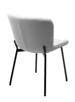 Стул RIYA UF992-01 Белый, teddy / черный каркас М-City в Верхней Салде - verhnyaya-salda.mebel24.online | фото 2