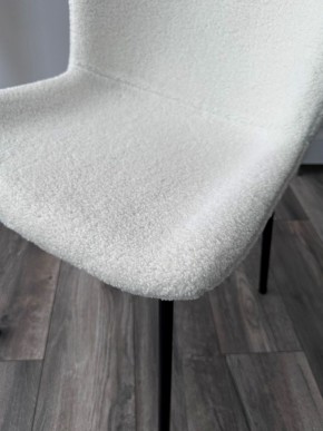 Стул RIYA UF992-01 Белый, teddy / черный каркас М-City в Верхней Салде - verhnyaya-salda.mebel24.online | фото 4