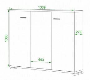 Тумба Домино нельсон ПУ-60-4 в Верхней Салде - verhnyaya-salda.mebel24.online | фото 2