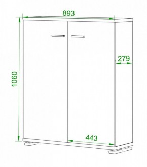 Тумба Домино ПУ-50-3 в Верхней Салде - verhnyaya-salda.mebel24.online | фото 2