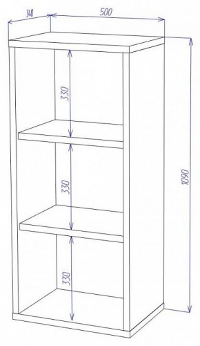 Тумба Домино СУ(ш1в1)+ФГ в Верхней Салде - verhnyaya-salda.mebel24.online | фото 2