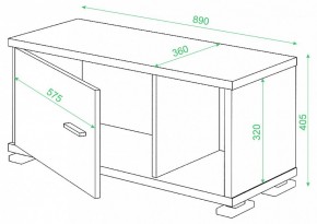 Тумба комбинированная Домино СБ-30/1 в Верхней Салде - verhnyaya-salda.mebel24.online | фото 3