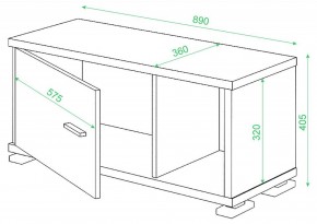 Тумба комбинированная СБ-30/1 в Верхней Салде - verhnyaya-salda.mebel24.online | фото 2