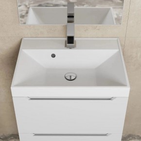 Тумба под раковину Uperwood Tanos 50 см, подвесная, белая матовая в Верхней Салде - verhnyaya-salda.mebel24.online | фото 10