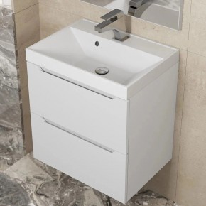 Тумба под раковину Uperwood Tanos 50 см, подвесная, белая матовая в Верхней Салде - verhnyaya-salda.mebel24.online | фото 11