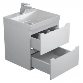 Тумба под раковину Uperwood Tanos 50 см, подвесная, белая матовая в Верхней Салде - verhnyaya-salda.mebel24.online | фото 8