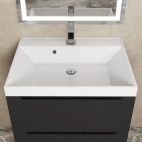 Тумба под раковину Uperwood Tanos 60 см, подвесная, черная матовая в Верхней Салде - verhnyaya-salda.mebel24.online | фото 11