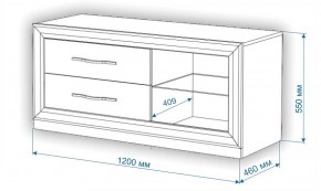 Тумба под ТВ Нобиле КА120 в Верхней Салде - verhnyaya-salda.mebel24.online | фото 2