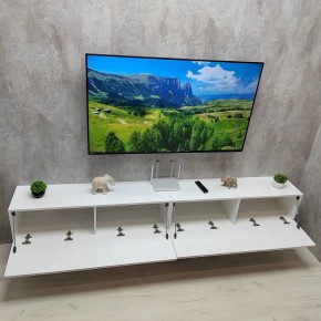 Тумба подвесная под ТВ LINES MTV4-MA 1150 Белый глянец (Белый-M 10.1.1) в Верхней Салде - verhnyaya-salda.mebel24.online | фото 12