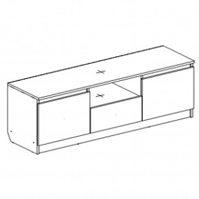 Тумба ТВ "Бьянко" в Верхней Салде - verhnyaya-salda.mebel24.online | фото 2