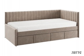 ТВИКС Кровать (тахта) с ящиками 900 (латте) в Верхней Салде - verhnyaya-salda.mebel24.online | фото